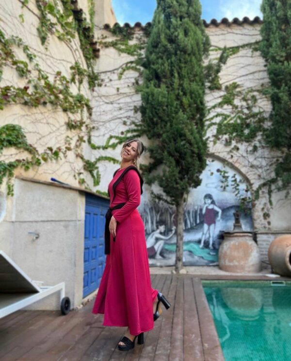 Vestido Marsala - Imagen 2