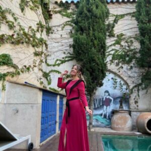Vestido Marsala