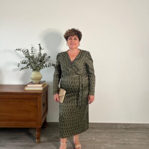 Vestido Llena geométrico