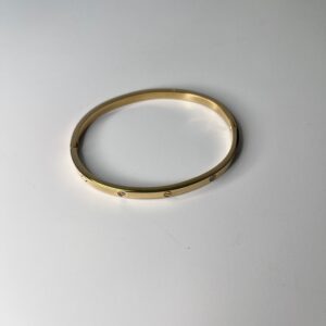 Pulsera love dorado