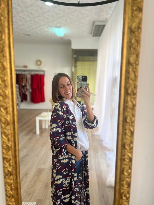 Kimono estampado