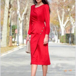 Vestido botones