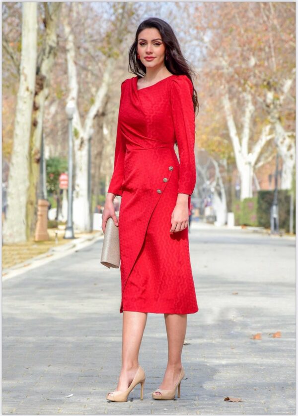 Vestido botones
