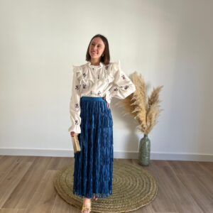 Falda flecos