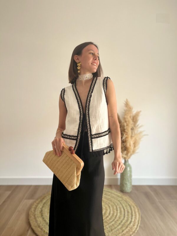 Chaleco boho - Imagen 2