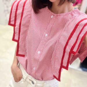 Camisa vichy solapas