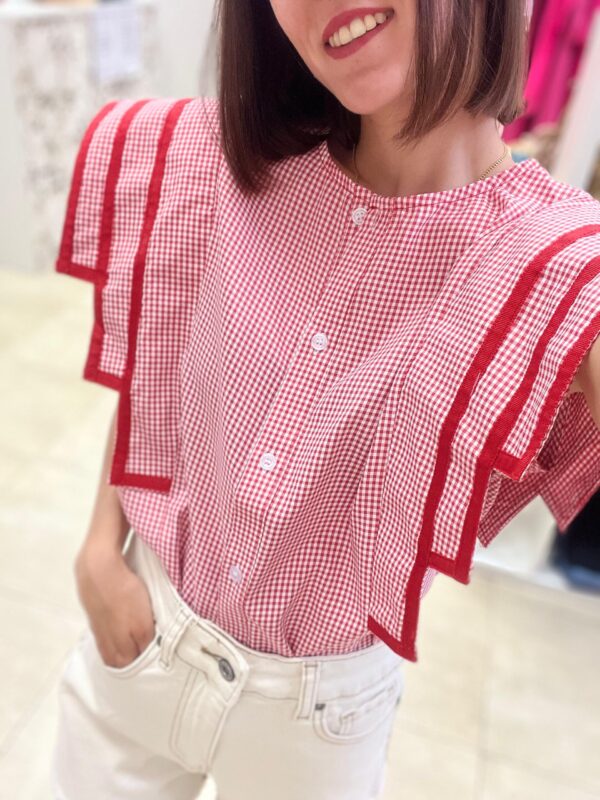 Camisa vichy solapas