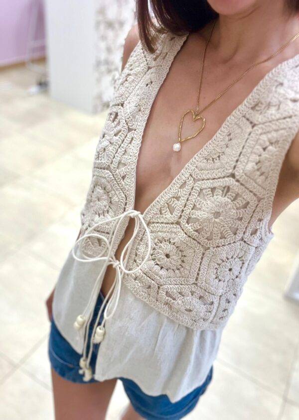 Chaleco crochet - Imagen 3