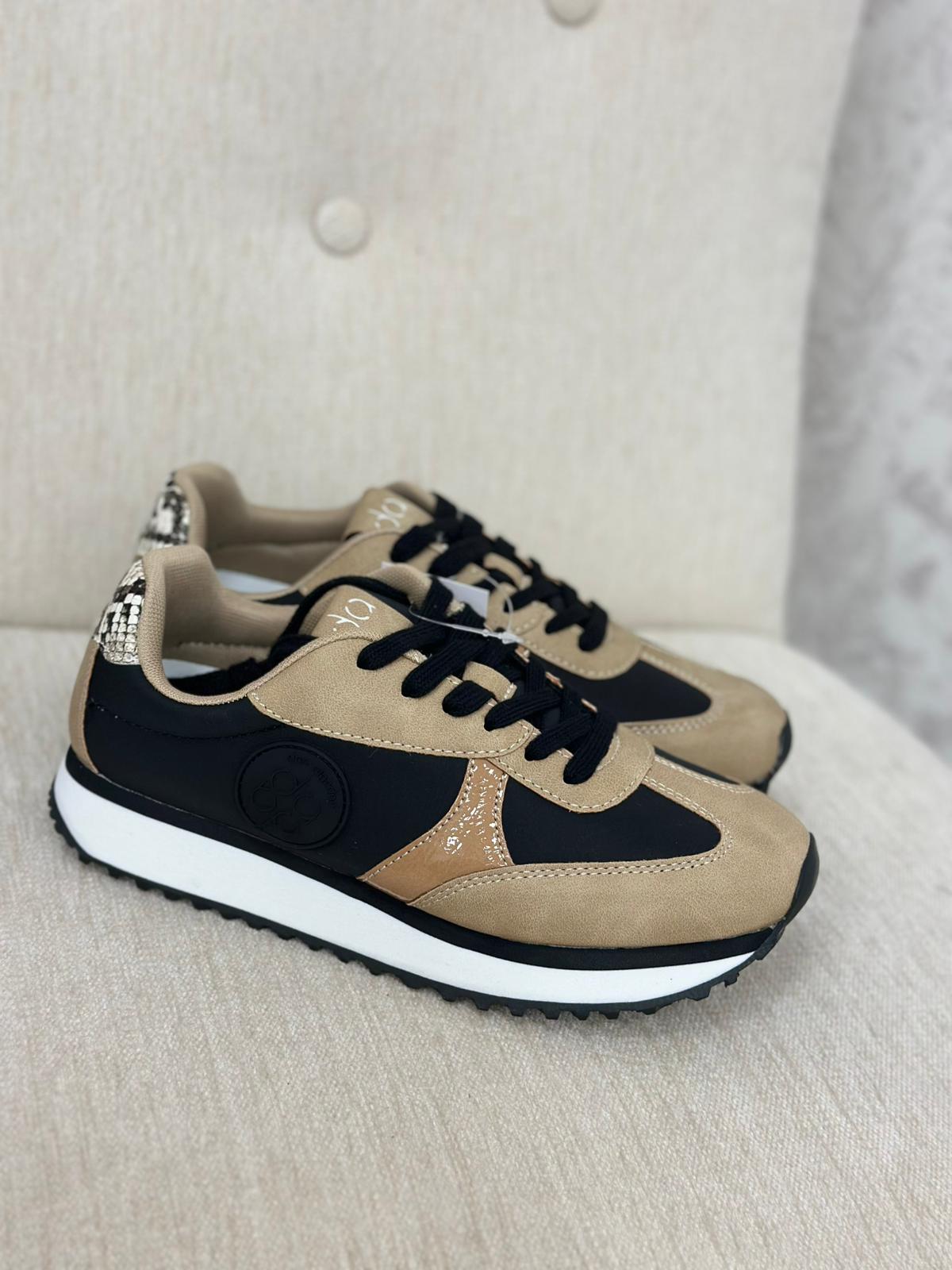 Deportivo negro Don algodón